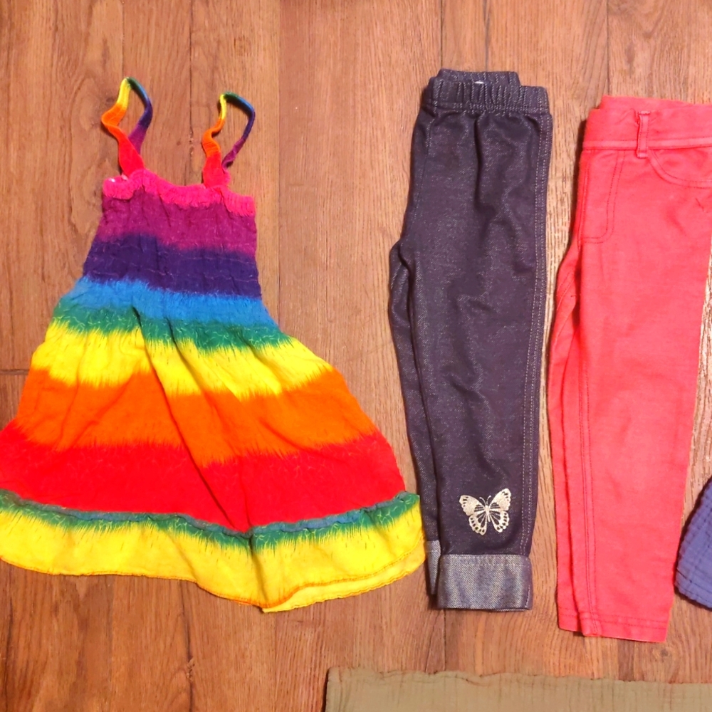 Girls 2T pants and dress